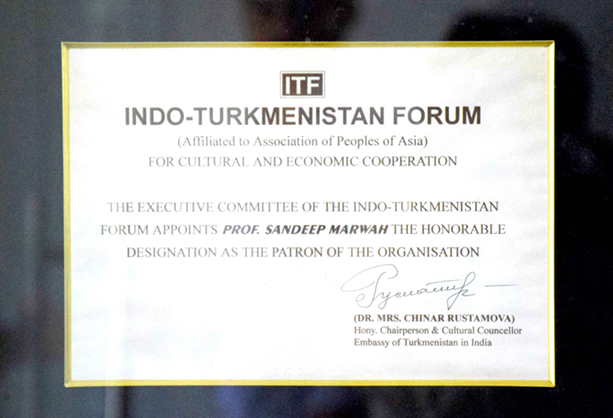 Indo- Turkmenistan  Film & Cultural Forum